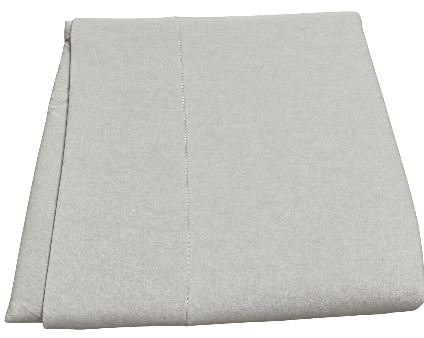 Folded gray flat sheet